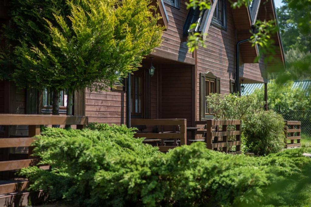Domki Letniskowe Pod Brzoza Jastrzębia Góra Exterior foto